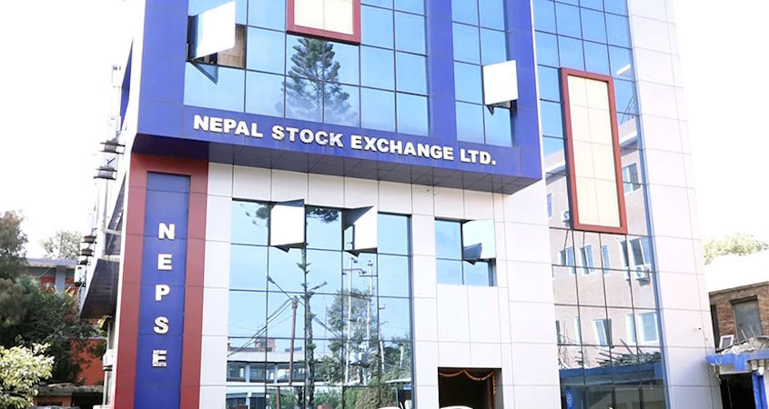 नेप्सेसँगै घट्यो कारोबार रकम