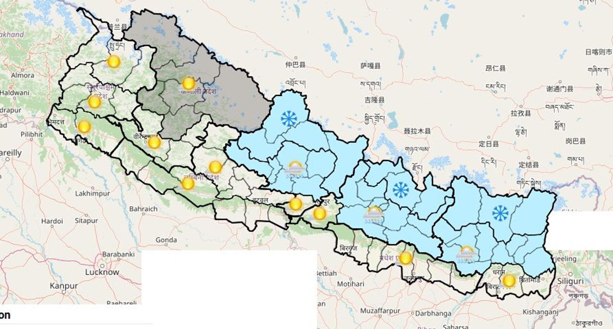 आज देशभरको मौसम कस्तो रहला ?