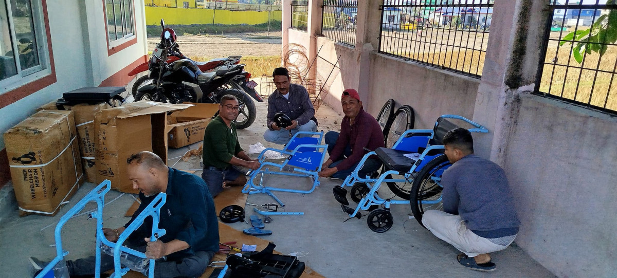 स्वरोजगार बन्दै शारीरिक अपाङ्गता भएकाहरू