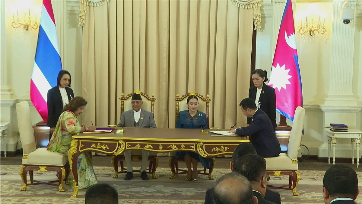 थाइल्यान्डमा सांस्कृतिक र पर्यटन सम्बन्धी समझदारीपत्रमा हस्ताक्षर