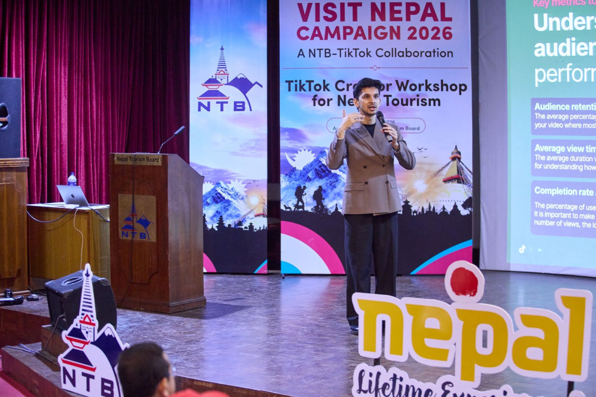 टिकटकसँगको सहकार्यमा पर्यटन प्रवर्द्धन गर्न ‘कन्टेन्ट क्रिएशन’ कार्यशाला सञ्चालन