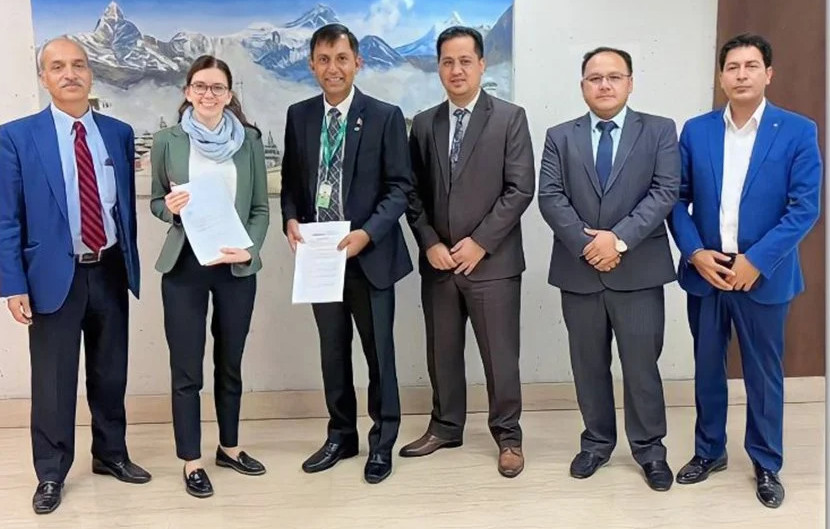 केएफडब्लू बैंक र सिटिजन्स बैंकबीच पुनर्कर्जा लगानीबारे सम्झौता