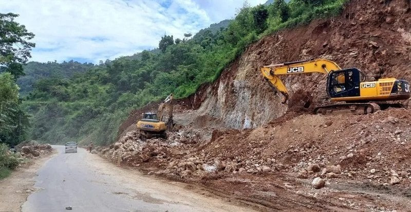 मुग्लिन–पोखरा सडक : घरटहराको मुआब्जाका लागि रकम अभाव
