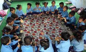 मर्स्याङ्दी गाउँपालिकामा रैथाने खाद्यान्नमा आधारित विद्यालय दिवा खाजा सञ्चालन