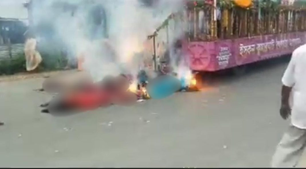 भारतमा जगन्नाथ रथ यात्राले हाइटेन्सन छुदाँ ७ जनाको मृत्यु, १८ घाइते