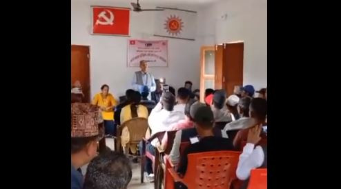 भीम रावल पुनः एमालेमा भए सक्रिय, अछाममा गरे कार्यकर्ता भेला