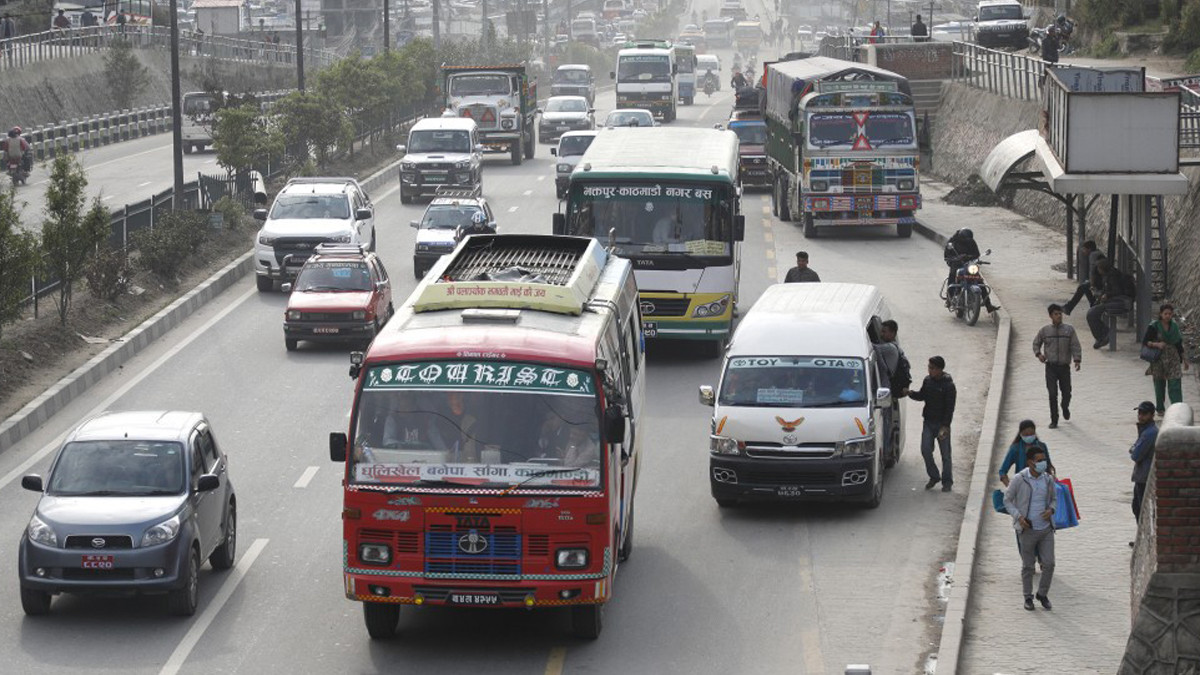बागमती प्रदेशसमा घट्यो गाडी भाडा