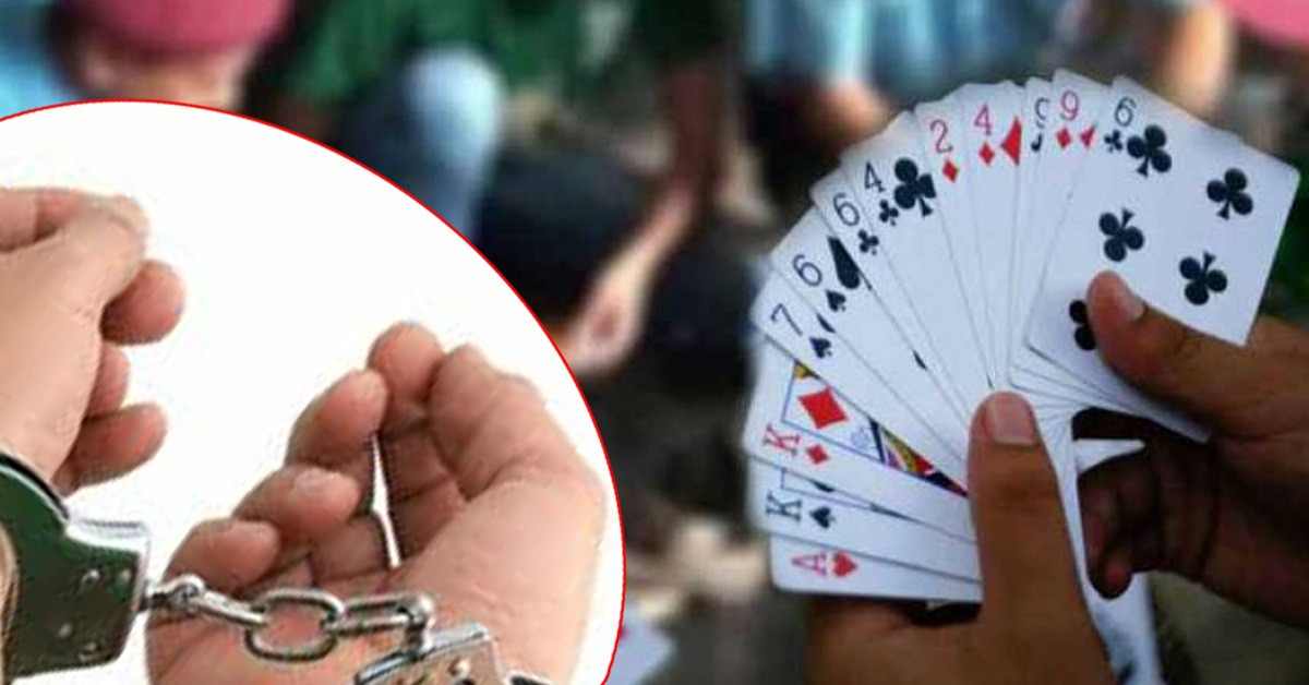जुवातास खेलिरहेको अवस्थामा ९ जना पक्राउ