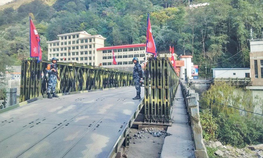 लामो समयदेखि बन्द तातोपानी नाका आजदेखि खुल्ने