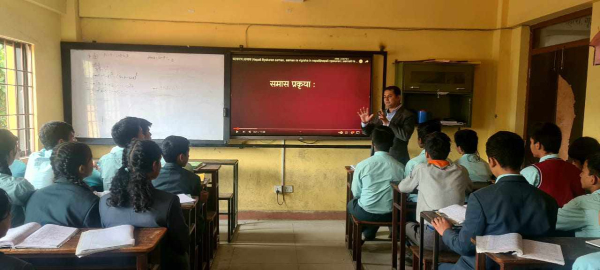 शिक्षक आन्दोलनका क्रममा छुटेको पढाइ शनिबार पढाइदै