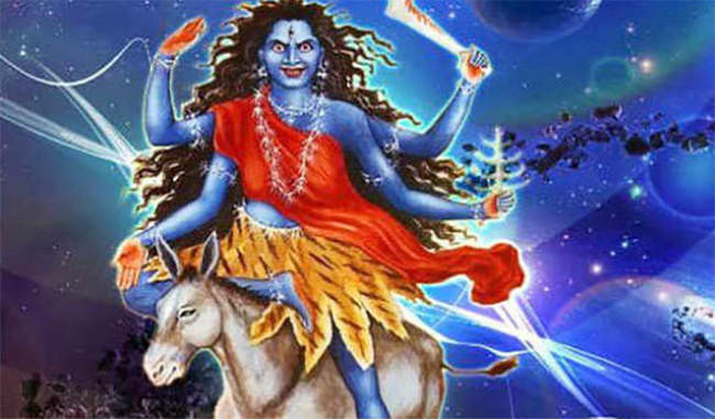 नवरात्रकाे साताैं दिन, कालरात्रि भगवतीको पूजा गरिदैँ