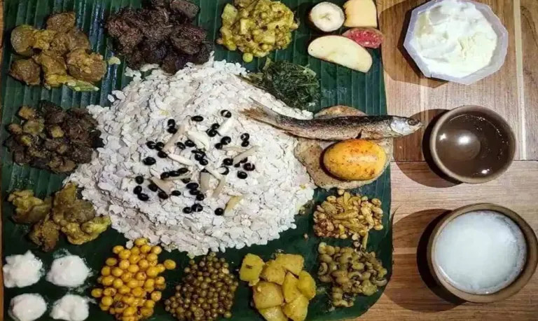 ‘कुछी भ्वय्’ खाएर महाअष्टमी मनाइँदै नेवार समुदाय