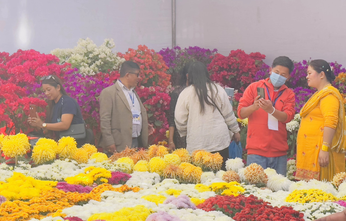 गोदावरी फूल मेलामा ४५ हजार जनाले गरे अवलोकन