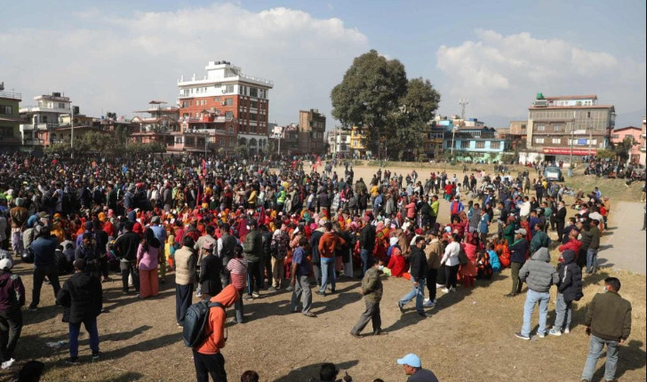 दुर्गा प्रसाईंकाे प्रदर्शन सिफल चाैरमा