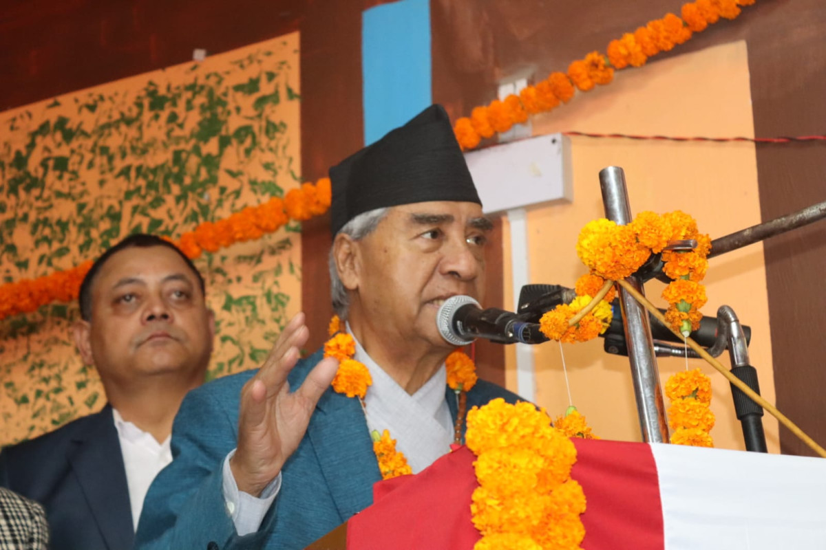 सत्ताका लागि संसारभर नै महाभारत छ : देउवा