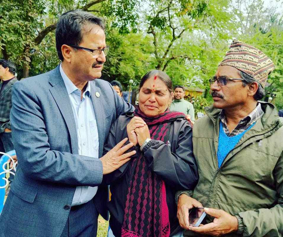 हमासकाे बन्धकमा रहेका विपिनकाे रिहाइका लागि परराष्ट्रमन्त्री साउद कतार जाने