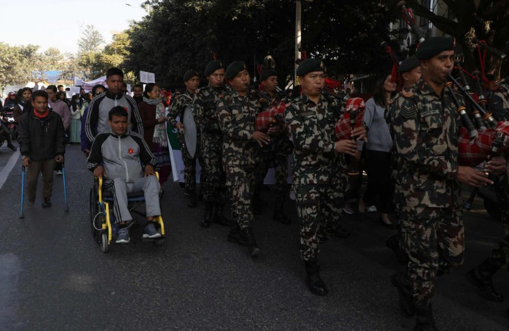३२ औं अन्तर्राष्ट्रिय अपांगता दिवसमा निकालियो र्‍याली (फोटो-फिचर)