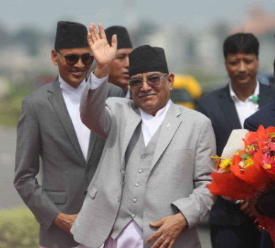 आज स्वदेश फर्किँदै प्रधानमन्त्री दाहाल