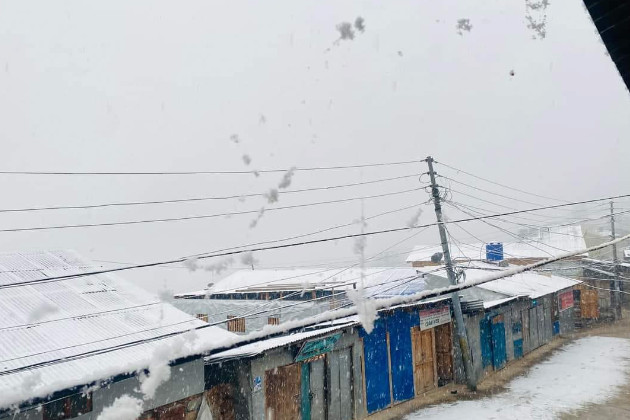 हुम्लामा हिमपात जारी
