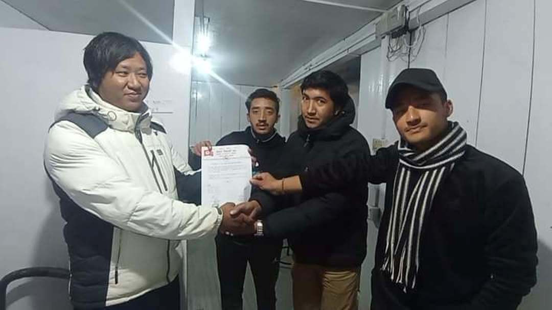 विद्यार्थीलाई निःशुल्क कम्प्यूटर तालिम दिन नेविसंघ सोलुद्वारा दब्राइट फ्युचर कम्प्यूटर सेन्टरसँग सम्झौता
