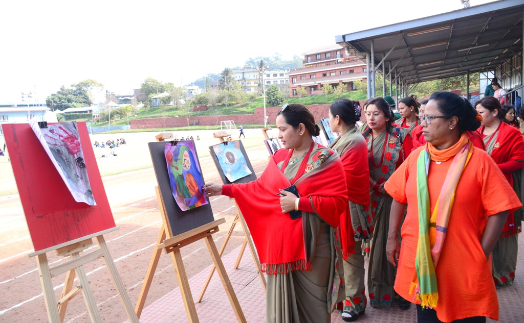 खुल्ला चित्रकला प्रतियोगिता सम्पन्न