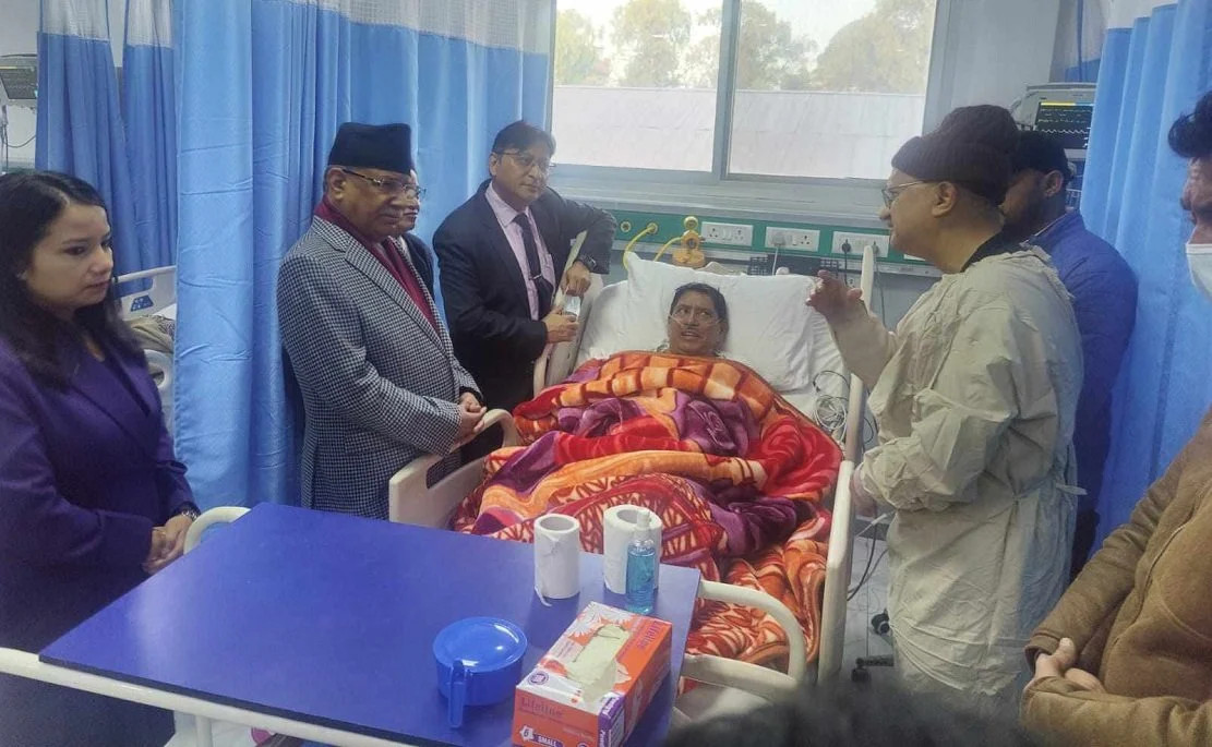 उपप्रधानमन्त्री श्रेष्ठ अस्पतालबाट डिस्चार्ज
