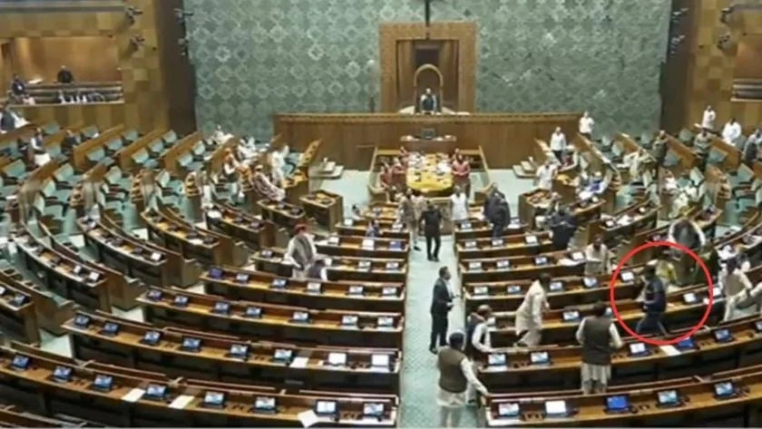 भारतको संसद बैठकमा सुरक्षासम्बन्धी लापरबाही