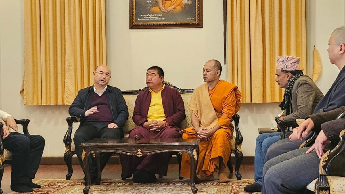 चिनियाँ उपमन्त्रीसँग लुम्बिनीको विकासबारे छलफल