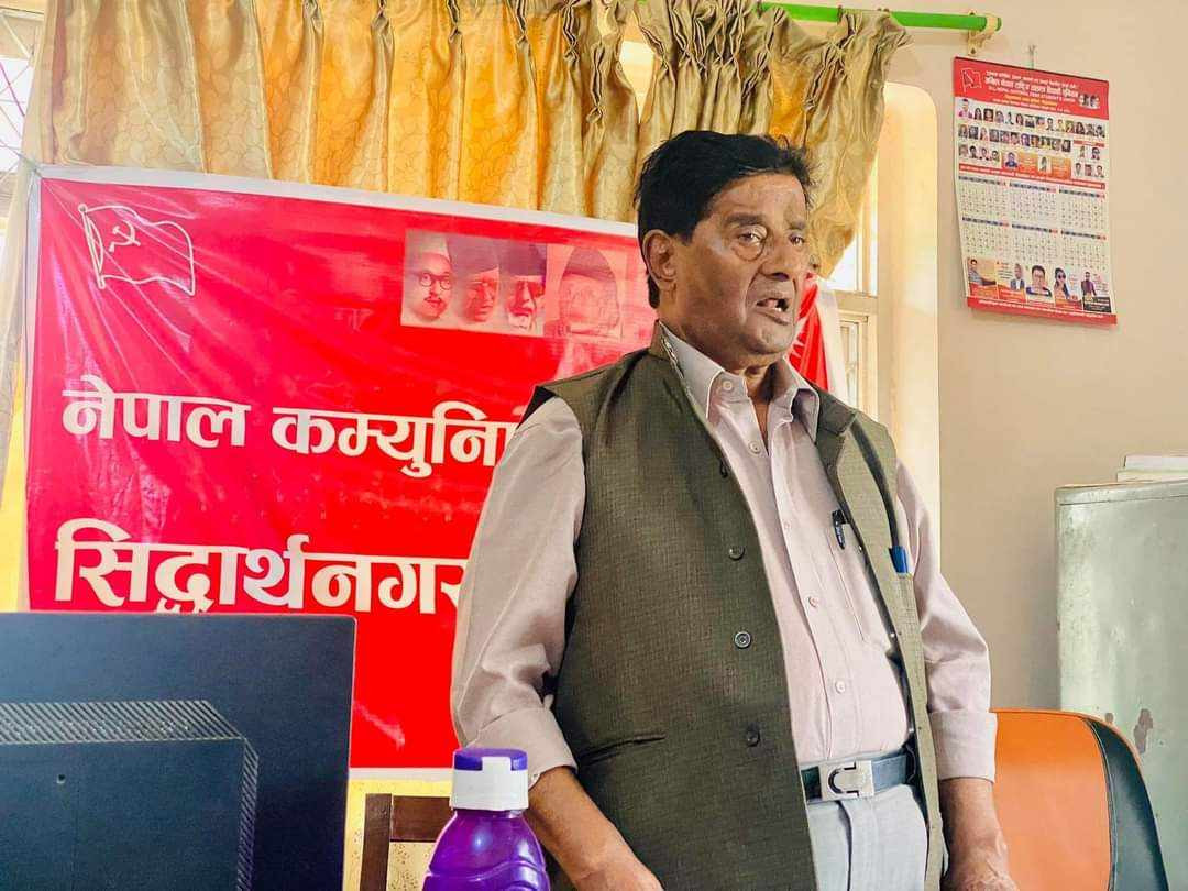 पूर्वराजा ज्ञानेन्द्र शाहकाे अभिनन्दन कार्यक्रमकाे संयाेजक बनेका बस्याललाई एमालेले गर्‍याे निष्कासन