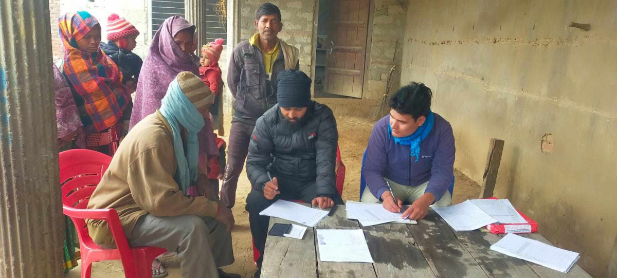 नरैनापुरमा हात्तीपाइलेको जीवाणु परीक्षण