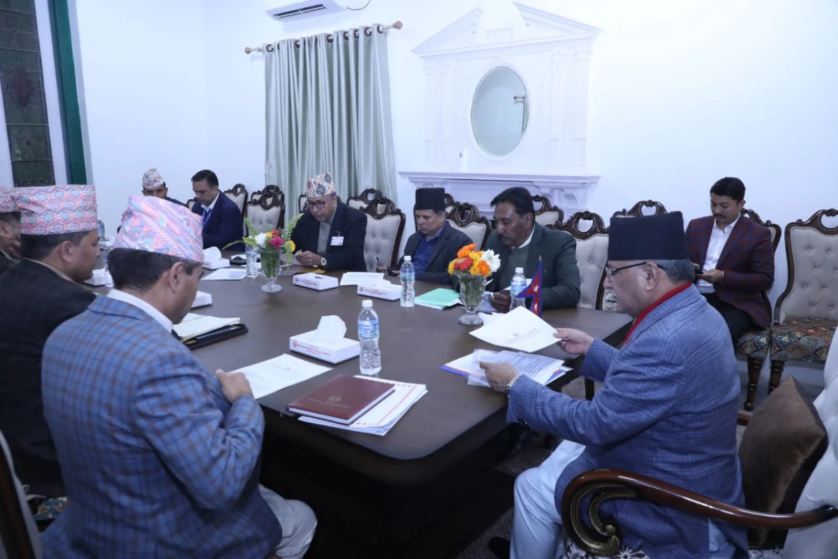 प्रधानमन्त्री प्रचण्डले ७५३ वटै स्थानीय तहबाट पुनः श्रमस्वीकृतिको व्यवस्था मिलाउन निर्देशन