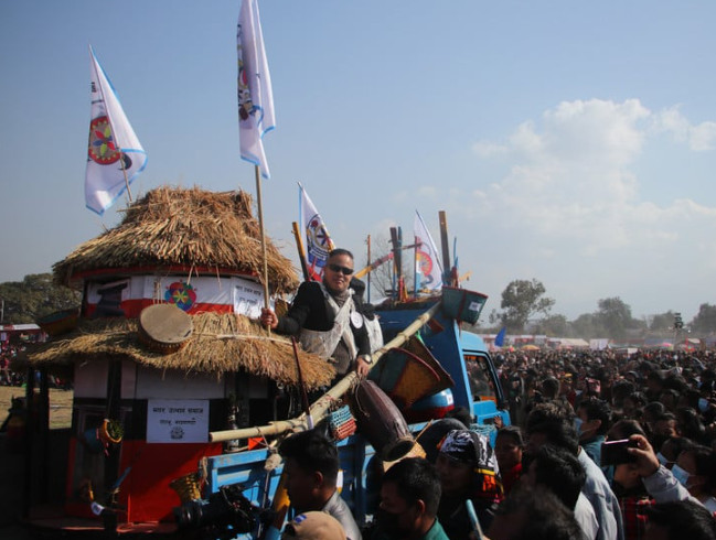 माघे संक्रान्तिमा मगर समुदायको सांस्कृतिक र्‍याली (तस्बिरहरु)