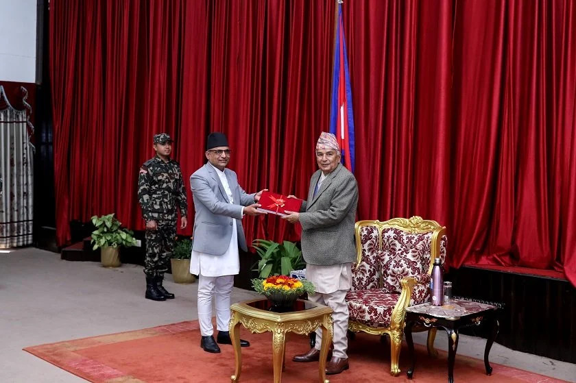 राष्ट्रपतिसमक्ष महान्यायाधिवक्ताको वार्षिक प्रतिवेदन पेस