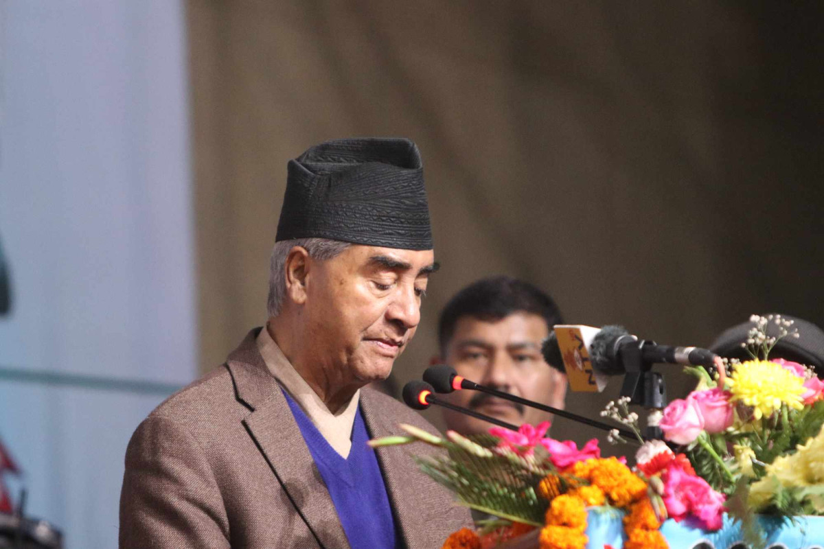 पर्व हाम्रा पहिचान र गौरव हुन्ः सभापति देउवा