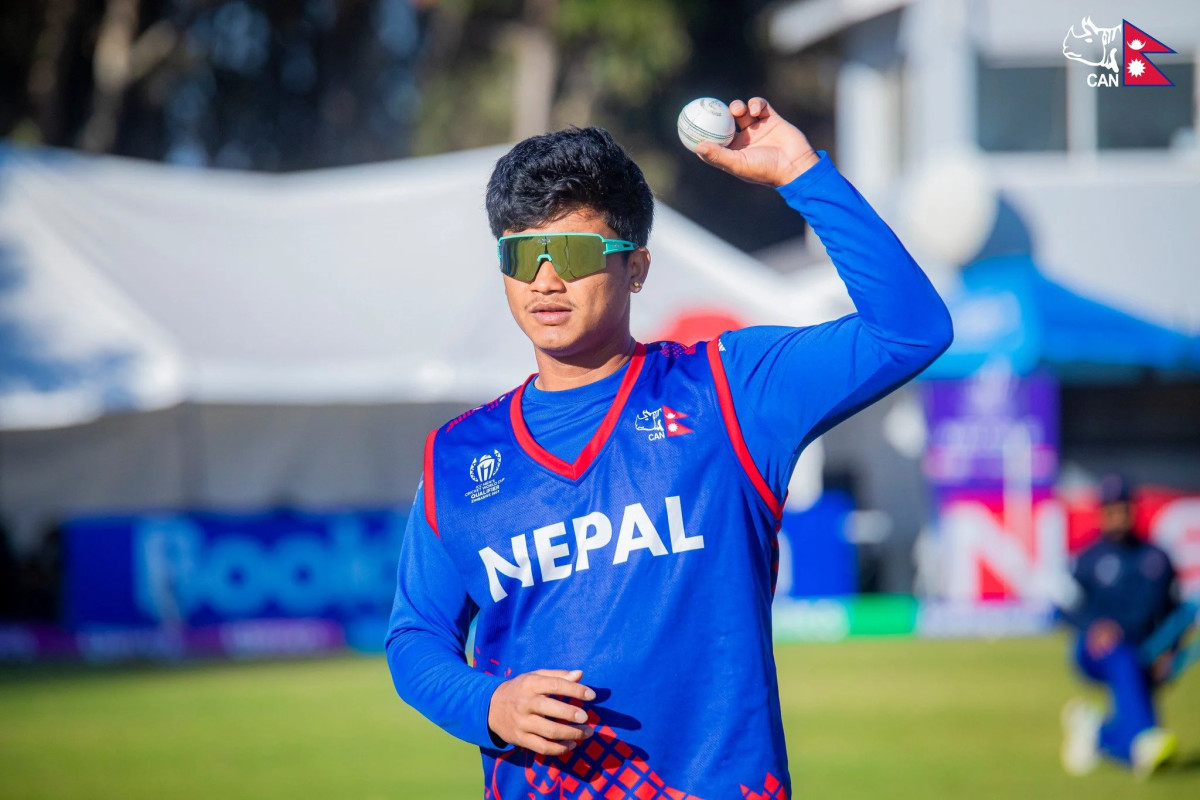 कुशल मल्लले लिए नामिबियाको तेस्रो विकेट