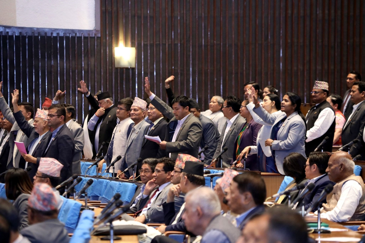 प्रतिपक्षी दलको अवरोधपछि संसद् बैठक स्थगित