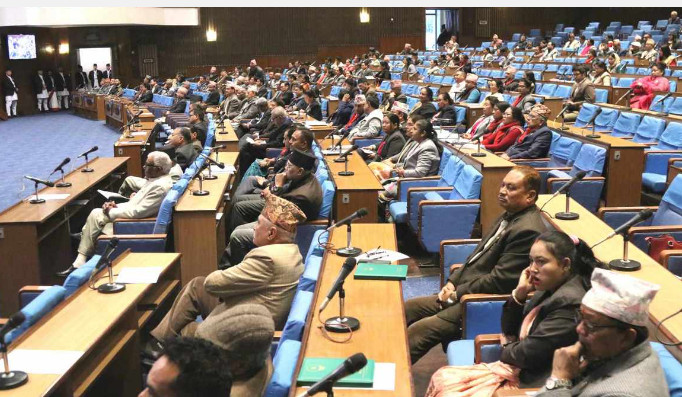 प्रतिनिधिसभा बैठक सुरु, प्रधानमन्त्रीले विश्वासको मत लिँदै