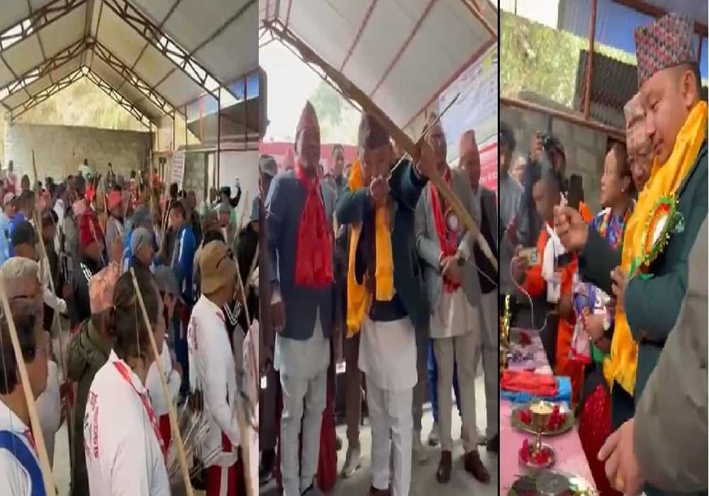तारा हान्ने खेल उद्घाटन गर्दै सांसद थकालीले भने, 'म्याग्दी–जोमसोम–कोरोला सडक मेरो ड्रिम प्रोजेक्ट'
