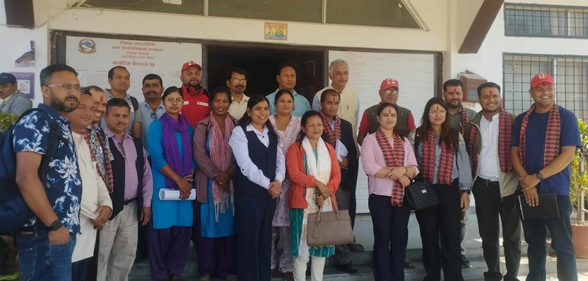 विपद् व्यवस्थापन पूर्वतयारीको अनुगमन