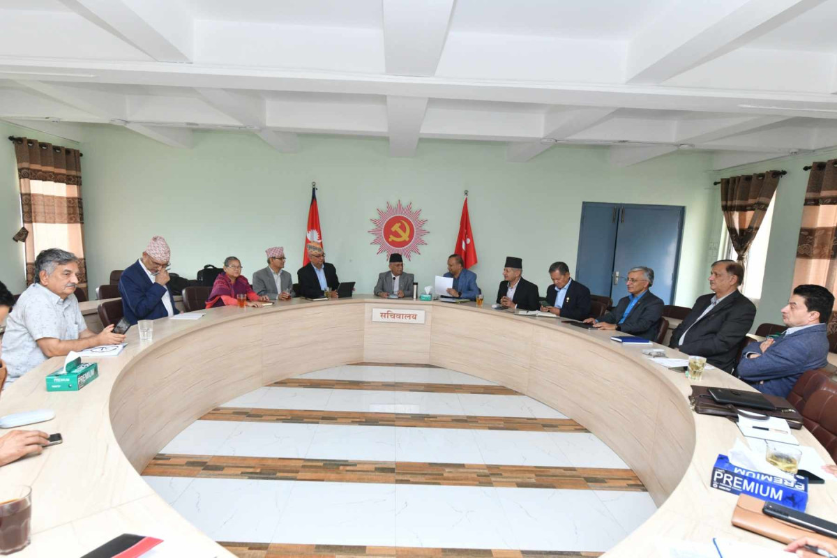 महाधिवेशन प्रतिनिधि परिषद्‌बारे छलफल गर्न एमालेले बोलायो सचिवालय बैठक