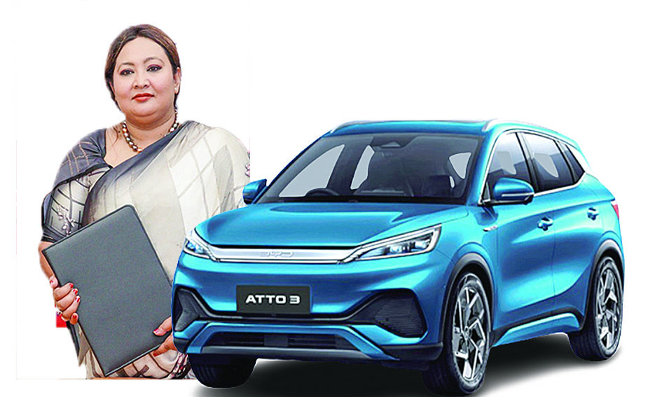 करको सूचना चुुहाएर बीवाईडीका गाडी आयात