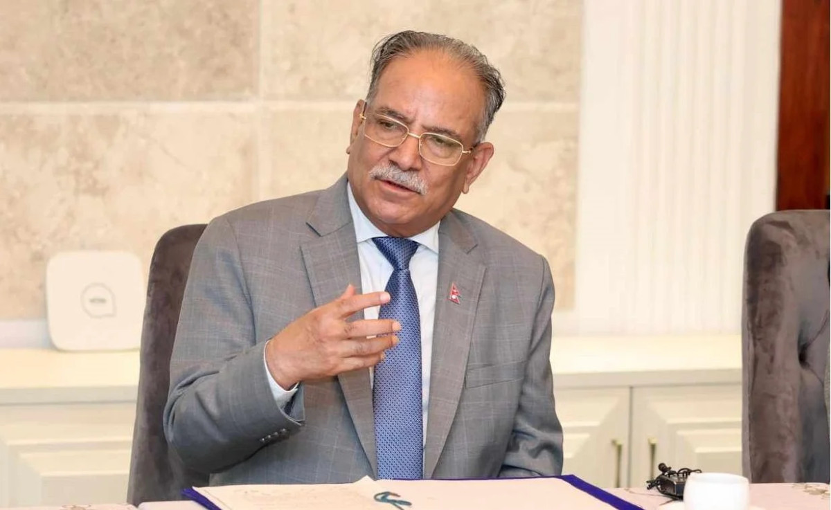 विजयादशमीले सङ्कटपूर्ण परिस्थितिको सामना गर्ने शक्ति देओस् : प्रचण्ड