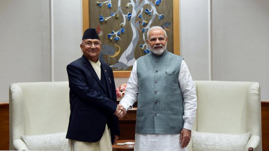 भारतीय प्रधानमन्त्री मोदीले दिए ओलीलाई बधाइ