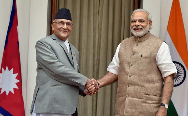 भारतीय प्रधानमन्त्री मोदीले दिए समकक्षी ओलीलाई औपचारिक बधाई
