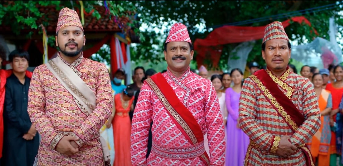 चलचित्र ‘ज्वाइँ साब’को क्लाइमेक्स दृश्य टिकटकमा सार्वजनिक