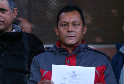 कीर्तिपुरको मेयरमा नेसपाका दिलकुमार महर्जनको उम्मेदवारी दर्ता