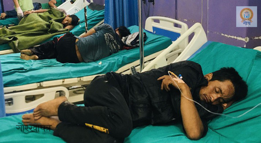 चिसोसँगै अस्पतालमा बढ्यो बिरामीको संख्या