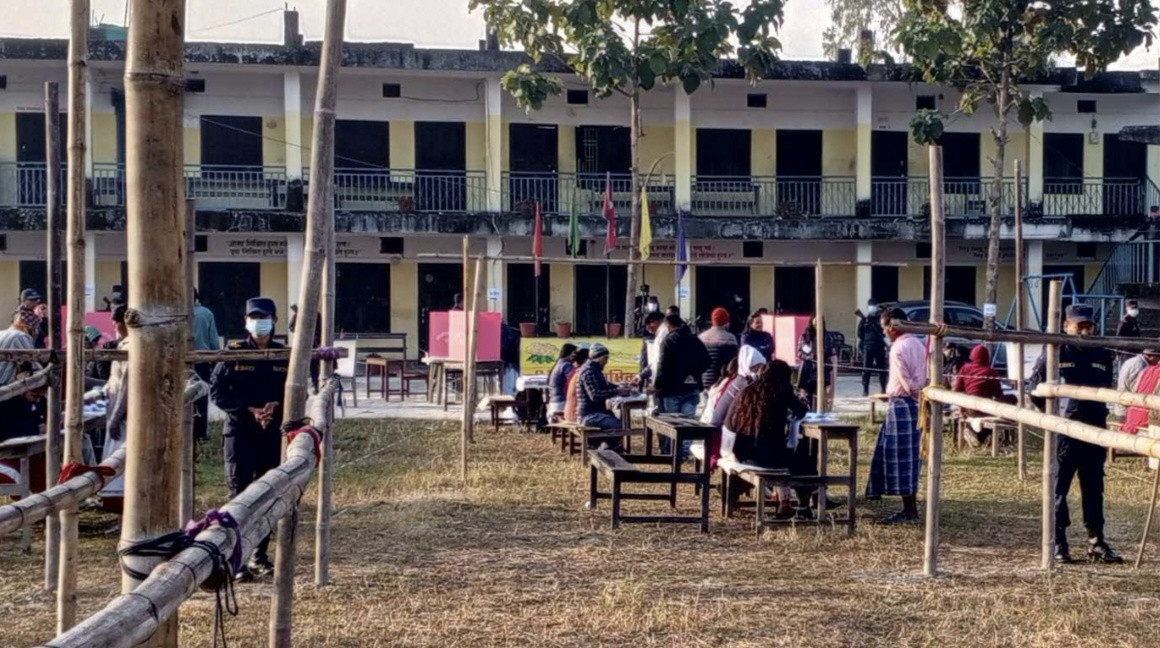 ग्रामथानमा दुई घण्टामा ९ प्रतिशत मतदान