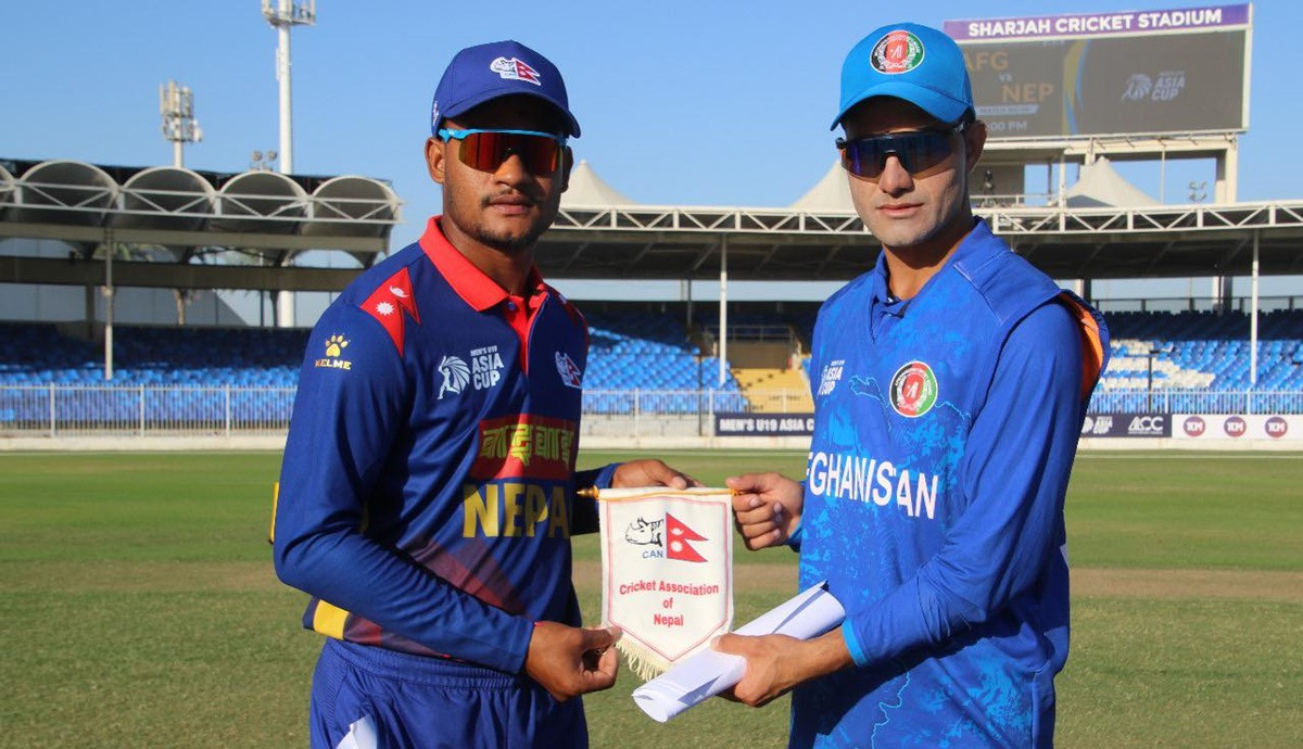यु–१९ एसिया कप : अफगानिस्तानविरुद्ध नेपाल बलिङमा