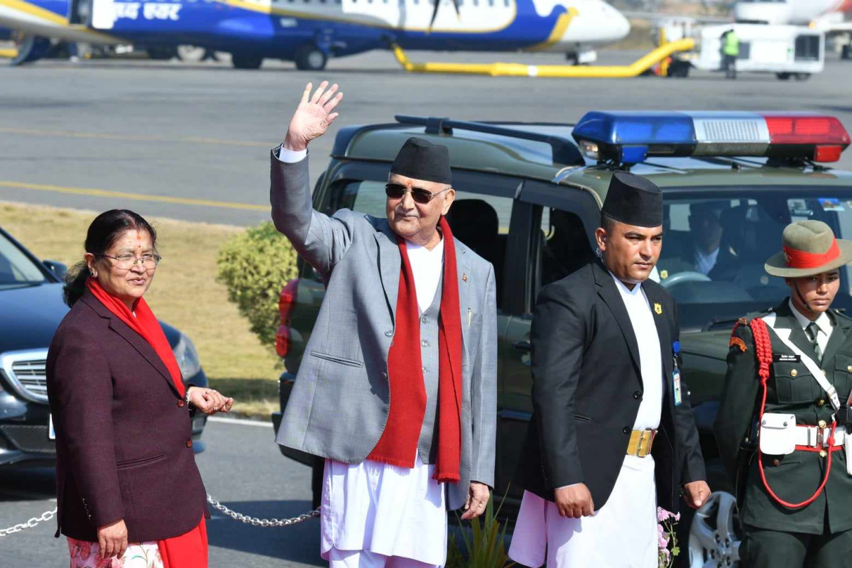 चीन भ्रमण सकेर प्रधानमन्त्री ओली आज स्वदेश फर्किदै